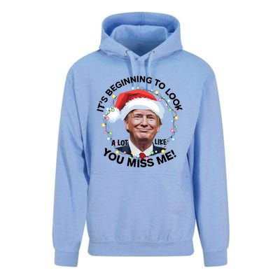 Trump 2024 ILl Be Home For Christmas Unisex Surf Hoodie