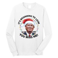 Trump 2024 ILl Be Home For Christmas Long Sleeve Shirt