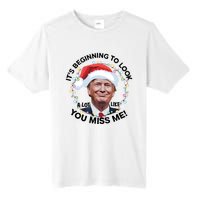 Trump 2024 ILl Be Home For Christmas Tall Fusion ChromaSoft Performance T-Shirt