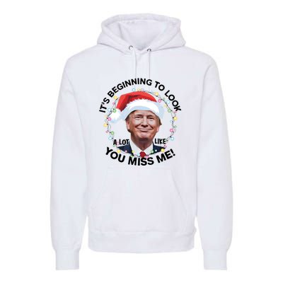 Trump 2024 ILl Be Home For Christmas Premium Hoodie