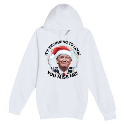 Trump 2024 ILl Be Home For Christmas Premium Pullover Hoodie