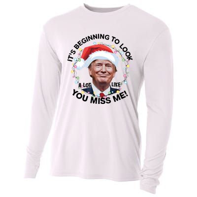 Trump 2024 ILl Be Home For Christmas Cooling Performance Long Sleeve Crew