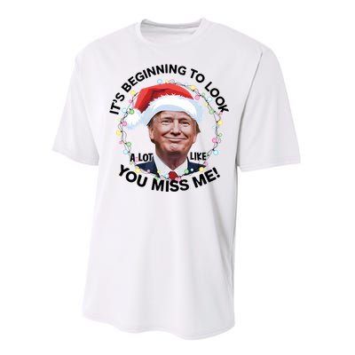 Trump 2024 ILl Be Home For Christmas Performance Sprint T-Shirt