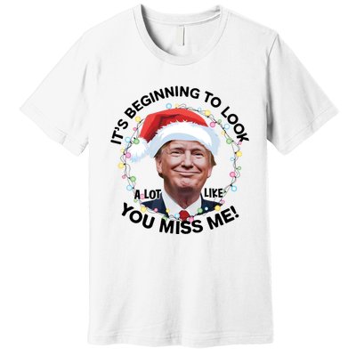 Trump 2024 ILl Be Home For Christmas Premium T-Shirt