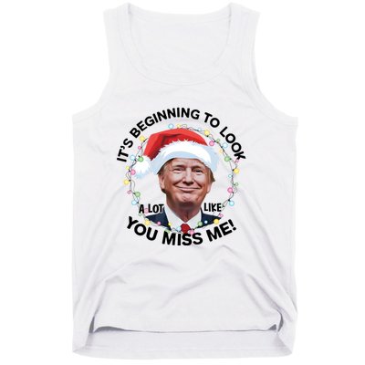 Trump 2024 ILl Be Home For Christmas Tank Top