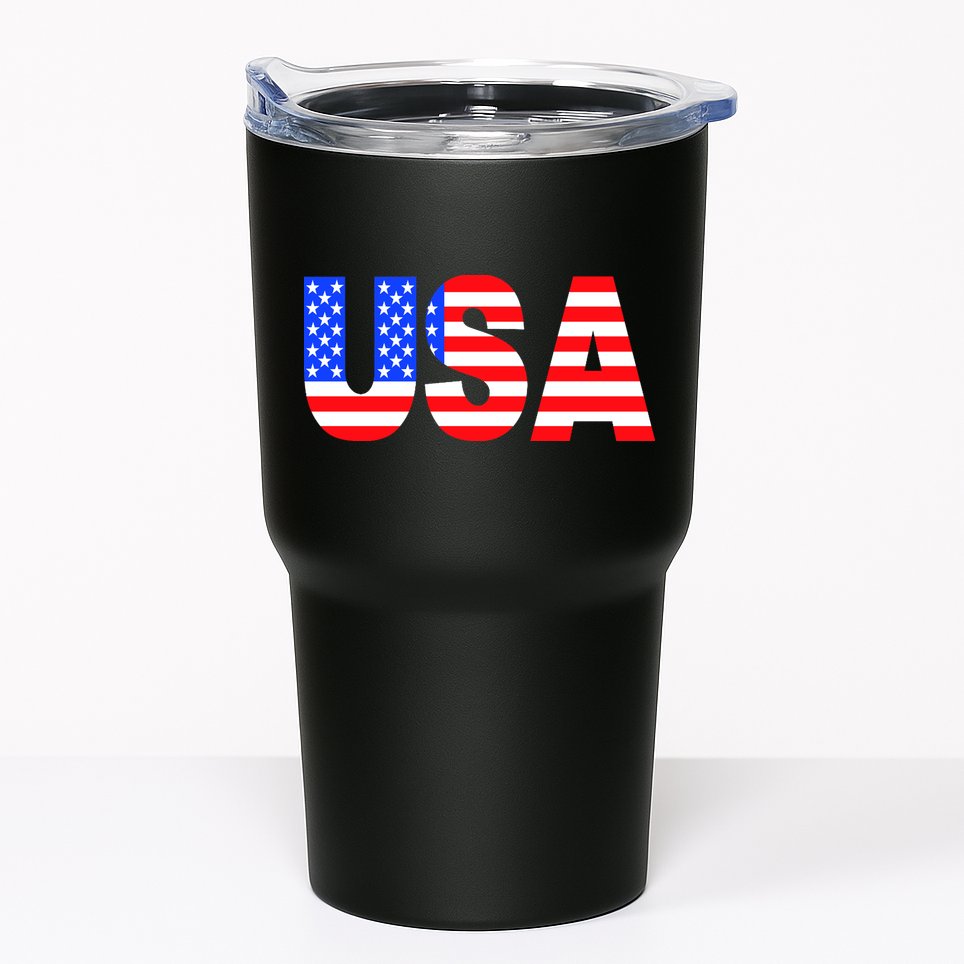 Trump 24 Jersey Style Front Pocket Logo and Back Tumbler