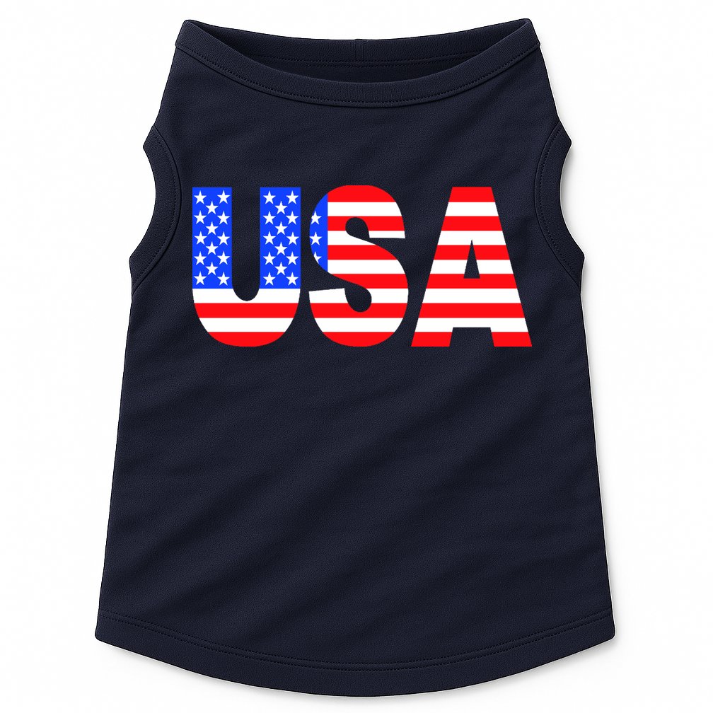 Trump 24 Jersey Style Front Pocket Logo and Back Doggie Tank