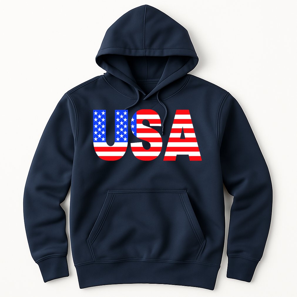 Trump 24 Jersey Style Front Pocket Logo and Back Hoodie
