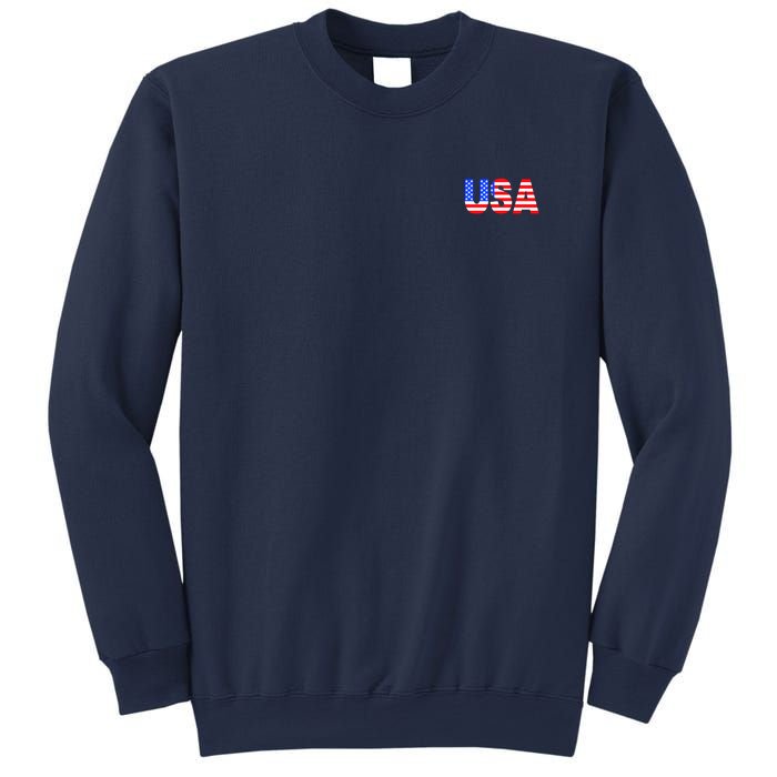 Trump 24 Jersey Style Front Pocket Logo and Back Sweatshirt