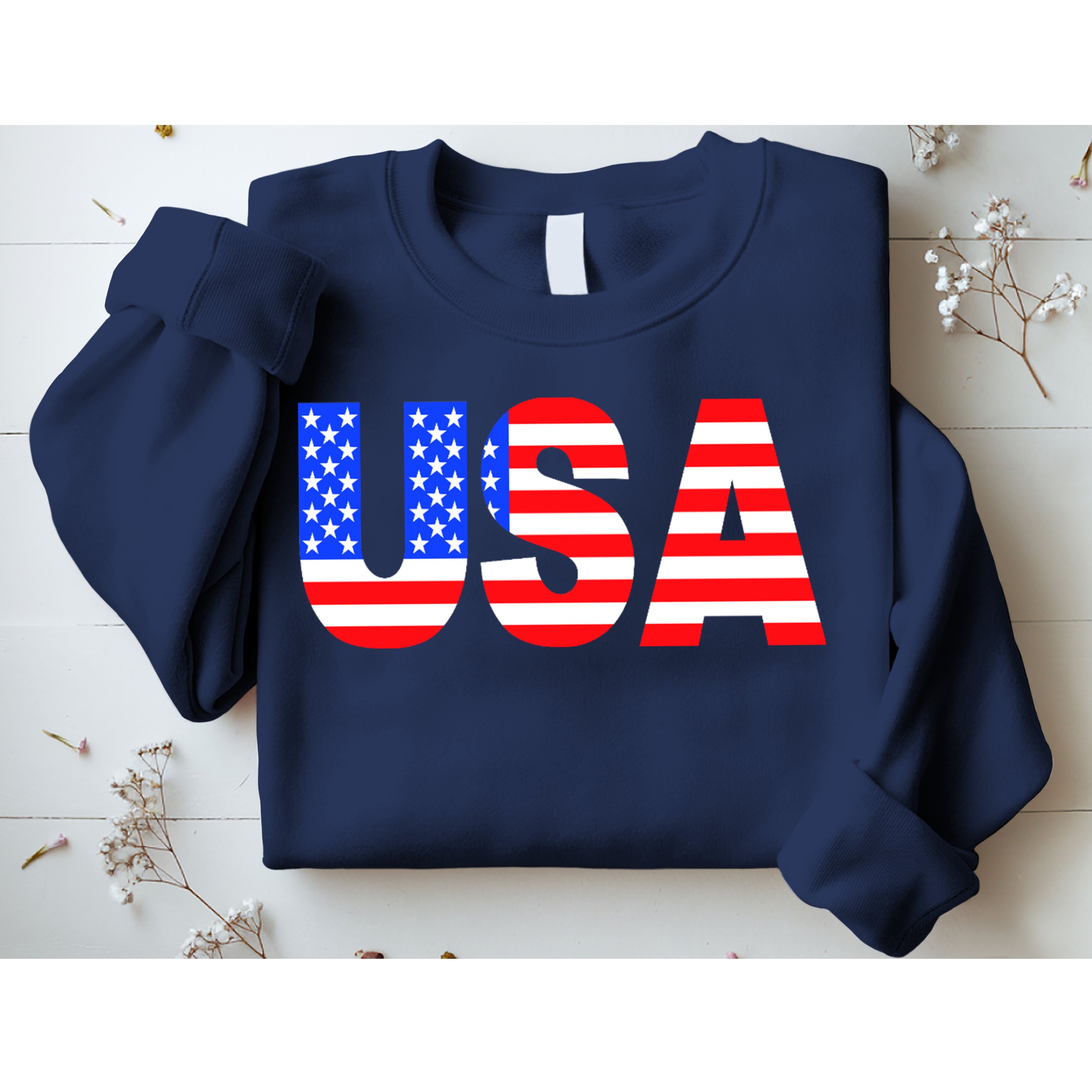 Trump 24 Jersey Style Front Pocket Logo and Back Sweatshirt