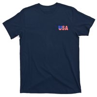 Trump 24 Jersey Style Front Pocket Logo and Back T-Shirt