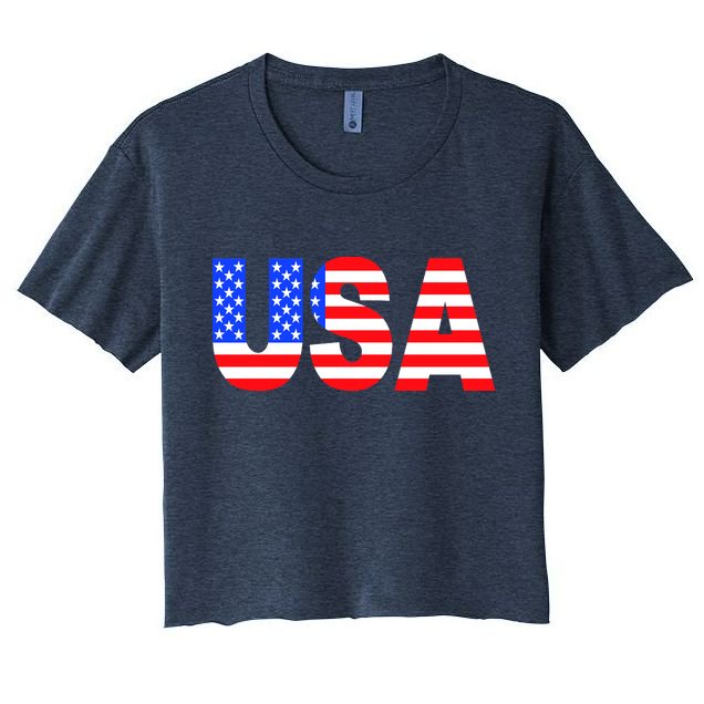 Trump 24 Jersey Style Front Pocket Logo and Back Crop Top