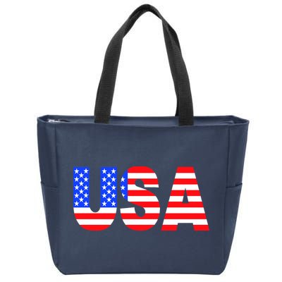 Trump 24 Jersey Style Front Pocket Logo and Back Zip Tote Bag