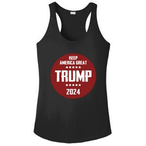 Trump 2024 | Keep America Great Ladies PosiCharge Competitor Racerback Tank