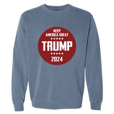 Trump 2024 | Keep America Great Garment-Dyed Sweatshirt