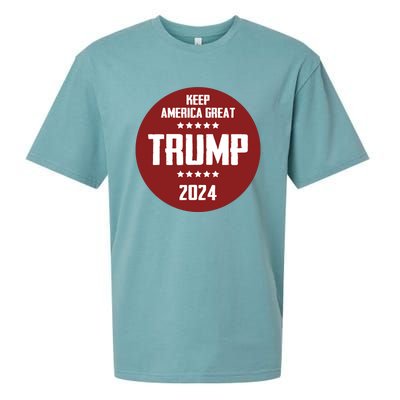 Trump 2024 | Keep America Great Sueded Cloud Jersey T-Shirt