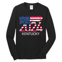 Trump 2024 Kentucky Tall Long Sleeve T-Shirt