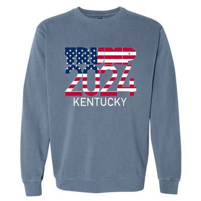 Trump 2024 Kentucky Garment-Dyed Sweatshirt