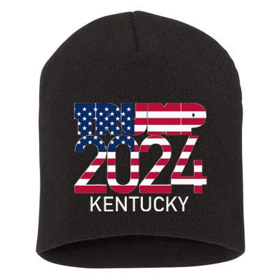 Trump 2024 Kentucky Short Acrylic Beanie