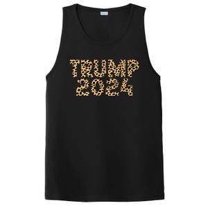 Trump 2024 Leopard Design PosiCharge Competitor Tank