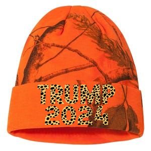 Trump 2024 Leopard Design Kati Licensed 12" Camo Beanie