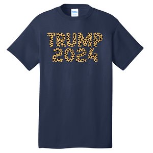 Trump 2024 Leopard Design Tall T-Shirt