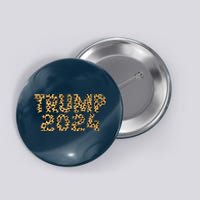 Trump 2024 Leopard Design Button