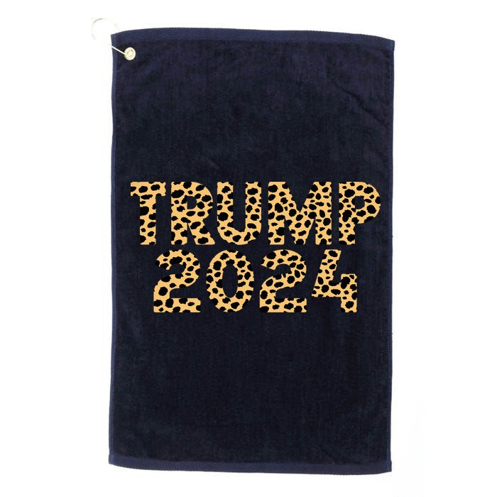 Trump 2024 Leopard Design Golf Towel