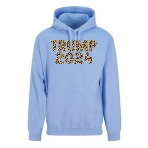 Trump 2024 Leopard Design Unisex Surf Hoodie