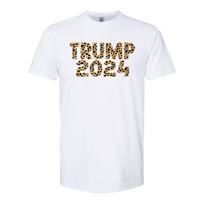 Trump 2024 Leopard Design Softstyle® CVC T-Shirt