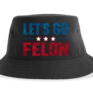 Trump 2024 Loyalty Felon Leader Pro Supporter Design Sustainable Bucket Hat