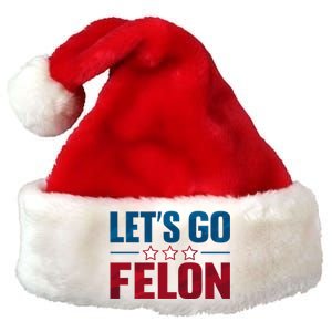 Trump 2024 Loyalty Felon Leader Pro Supporter Design Premium Christmas Santa Hat