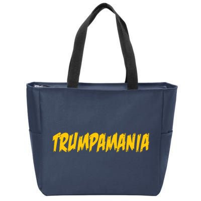 Trumpamania 2024 Let Trumpamania Run Way Brother Zip Tote Bag