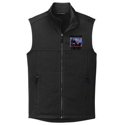 Trump 2024 Liberals Cant Shoot For Shit Collective Smooth Fleece Vest