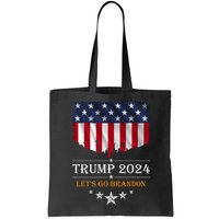Trump 2024 Lets Go Brandon U.S Flag Bag