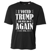 Trump 2024: Legacy Unwavering Cooling Performance Crew T-Shirt