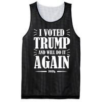 Trump 2024: Legacy Unwavering Mesh Reversible Basketball Jersey Tank