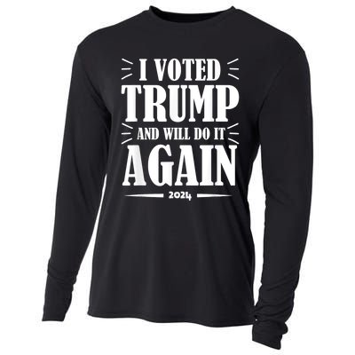 Trump 2024: Legacy Unwavering Cooling Performance Long Sleeve Crew