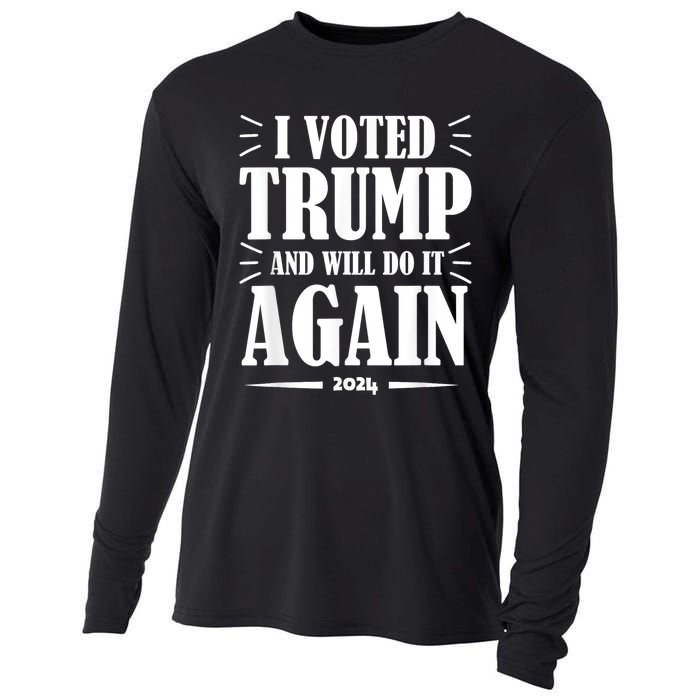 Trump 2024: Legacy Unwavering Cooling Performance Long Sleeve Crew