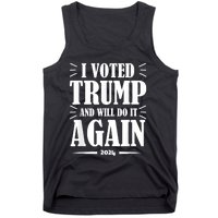 Trump 2024: Legacy Unwavering Tank Top