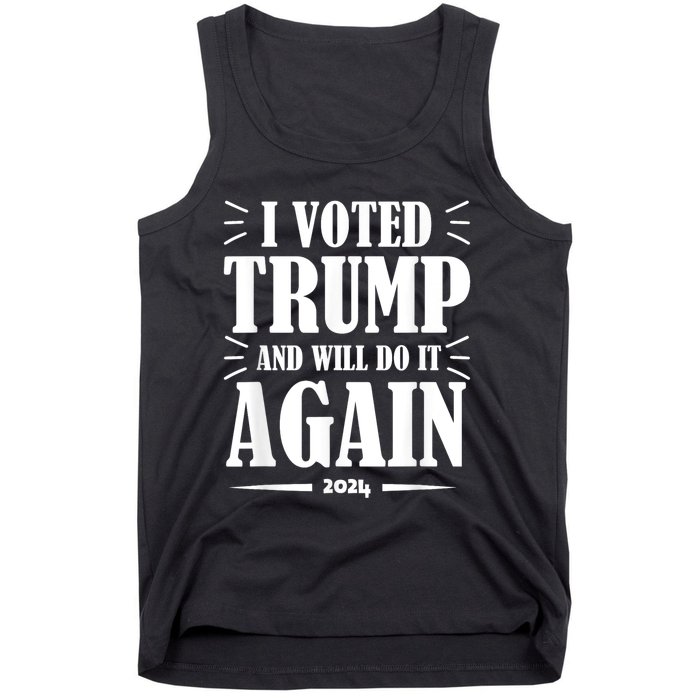 Trump 2024: Legacy Unwavering Tank Top