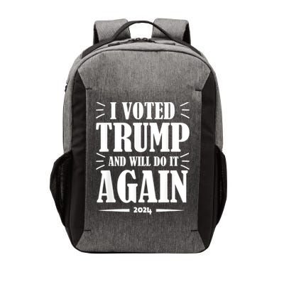 Trump 2024: Legacy Unwavering Vector Backpack