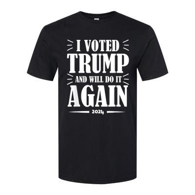 Trump 2024: Legacy Unwavering Softstyle CVC T-Shirt