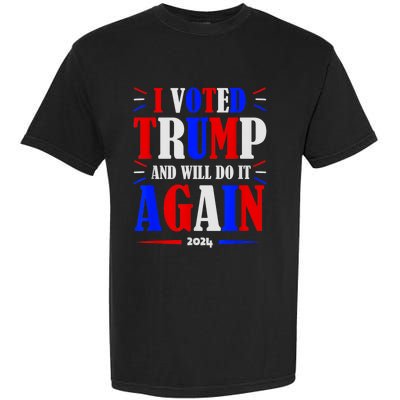 Trump 2024: Legacy Unwavering Garment-Dyed Heavyweight T-Shirt