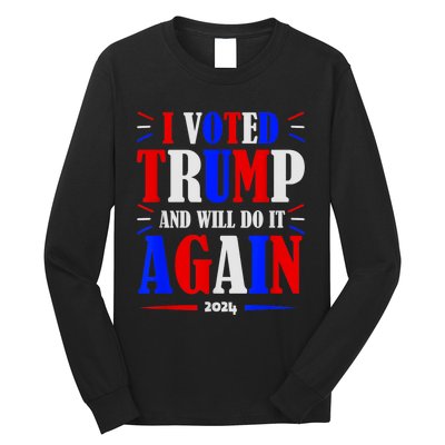 Trump 2024: Legacy Unwavering Long Sleeve Shirt