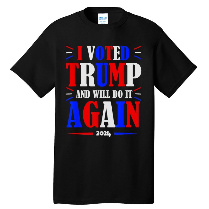 Trump 2024: Legacy Unwavering Tall T-Shirt