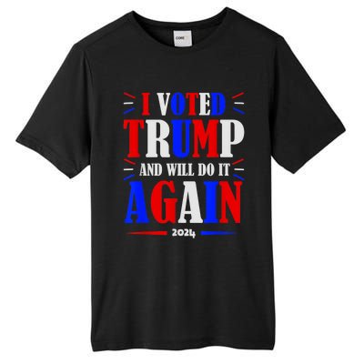 Trump 2024: Legacy Unwavering Tall Fusion ChromaSoft Performance T-Shirt