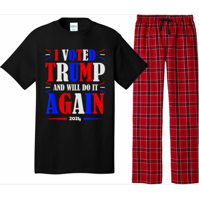 Trump 2024: Legacy Unwavering Pajama Set