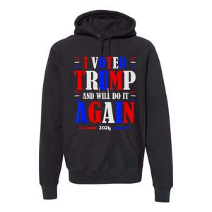 Trump 2024: Legacy Unwavering Premium Hoodie