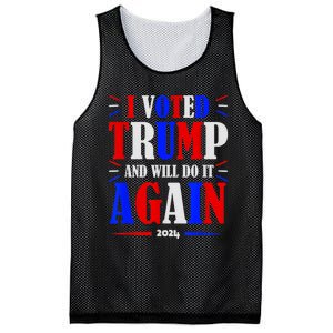 Trump 2024: Legacy Unwavering Mesh Reversible Basketball Jersey Tank